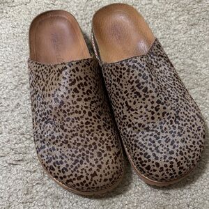 Madewell Leopard Print Clogs